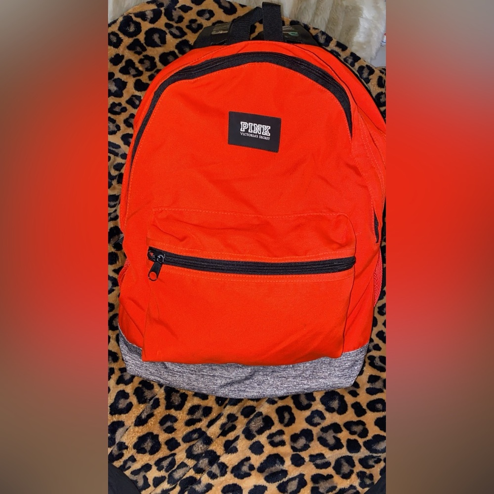 Pink backpack